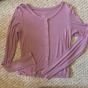 Long sleeves ribbed tee